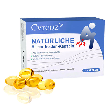 💎Heißer Verkauf! Zeitlich begrenztes Angebot  Cvreoz® Natürliche Hämorrhoiden-Kapseln