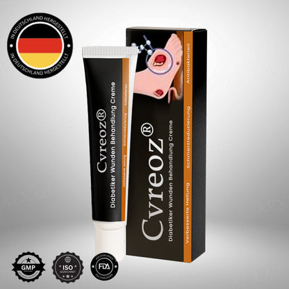 💎Heißer Verkauf! Zeitlich begrenztes Angebot Cvreoz® Diabetiker Wunden Behandlung Creme