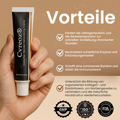 💎Heißer Verkauf! Zeitlich begrenztes Angebot Cvreoz® Diabetiker Wunden Behandlung Creme