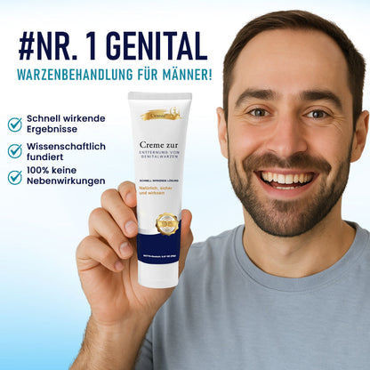Cvreoz® Creme zur Entfernung von Genitalwarzen