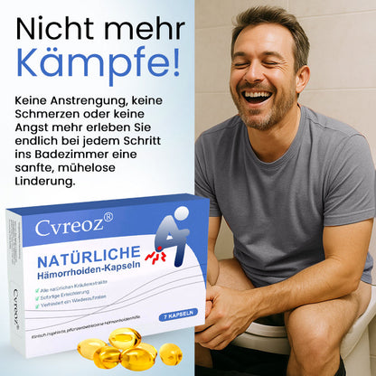 💎Heißer Verkauf! Zeitlich begrenztes Angebot  Cvreoz® Natürliche Hämorrhoiden-Kapseln