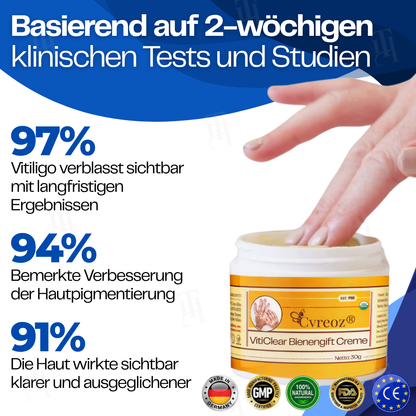 Nur noch 10 Stück übrig 🚀Cvreoz® VitiClear Bienengift Creme