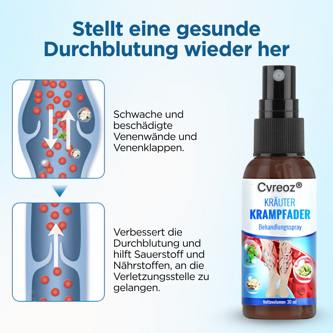 Cvreoz® Kräuter Krampfadern Behandlungsspray