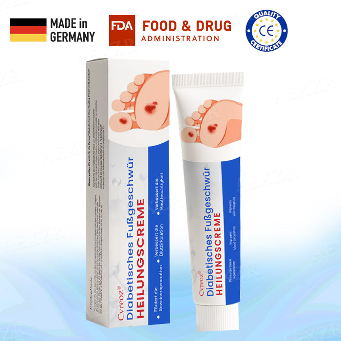 Cvreoz® Diabetisches Fußgeschwür  Heilungscreme✔𝐬𝐢𝐜𝐡𝐭𝐛𝐚𝐫𝐞 𝐕𝐞𝐫𝐛𝐞𝐬𝐬𝐞𝐫𝐮𝐧𝐠 𝐢𝐧 𝟐-𝟑 𝐖𝐨𝐜𝐡𝐞𝐧✔