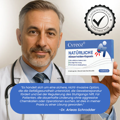 💎Heißer Verkauf! Zeitlich begrenztes Angebot  Cvreoz® Natürliche Hämorrhoiden-Kapseln